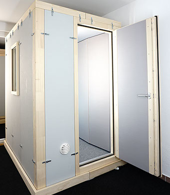 Sound isolation booth STUDIOBOX Premium Acoustic test chamber