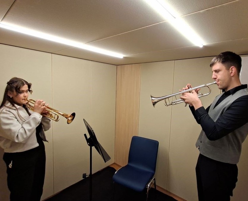 Brass Band EM: Practice rooms for the elite of brass players