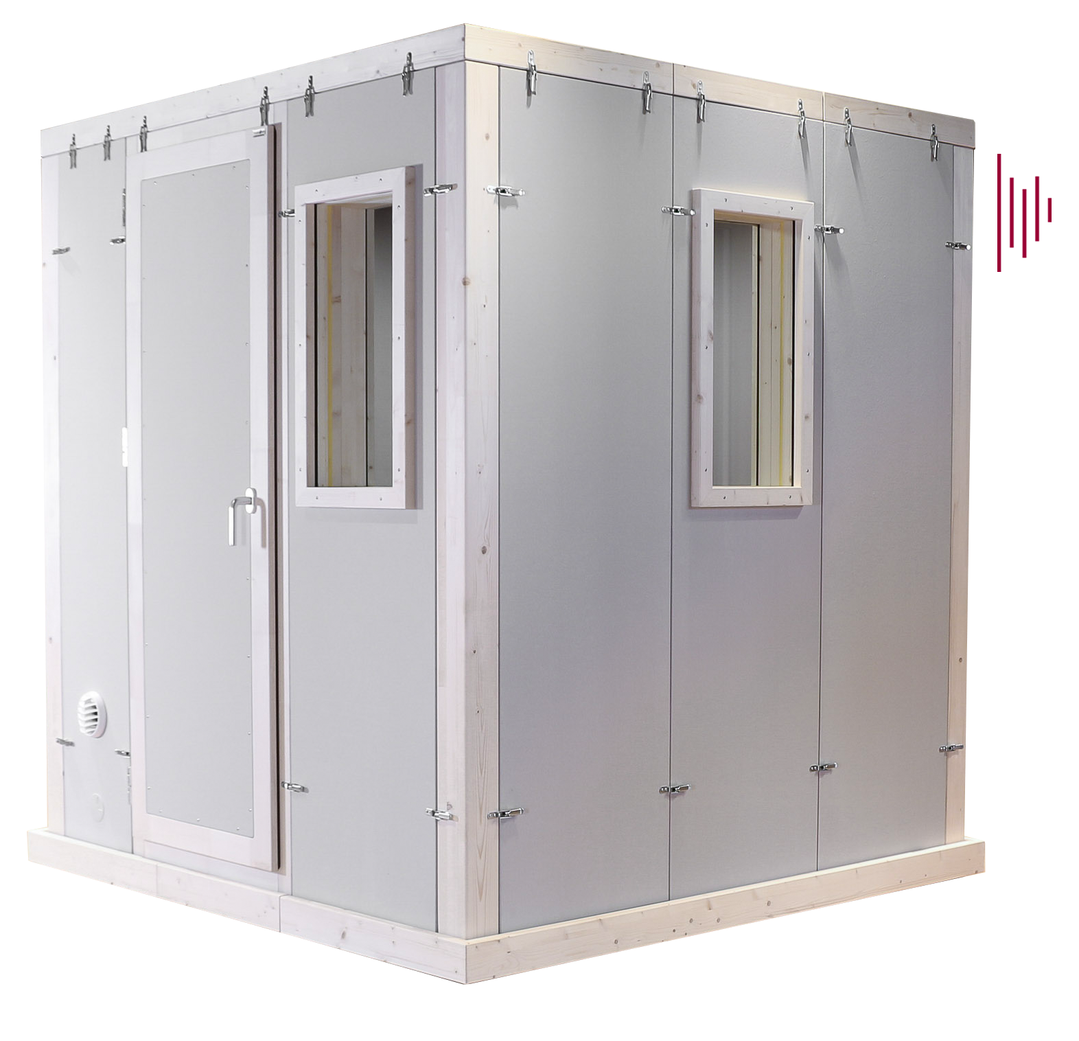 Lärmschutz und gute Raumakustik im Modulsystem für Zuhause und die Arbeit